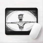 引き裂かれ、伸ばされた病的なマウスパッド マウスパッド (マウス)