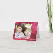 引き裂き – フォトホリデーカード シーズンカード (正面)