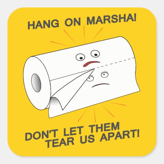 引き裂く スクエアシール (正面)