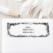 引き裂ファンキーかれた紙住所 シール (インサイチュ)