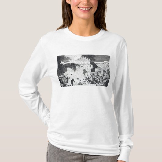 引き起こる荒廃 Tシャツ (正面)