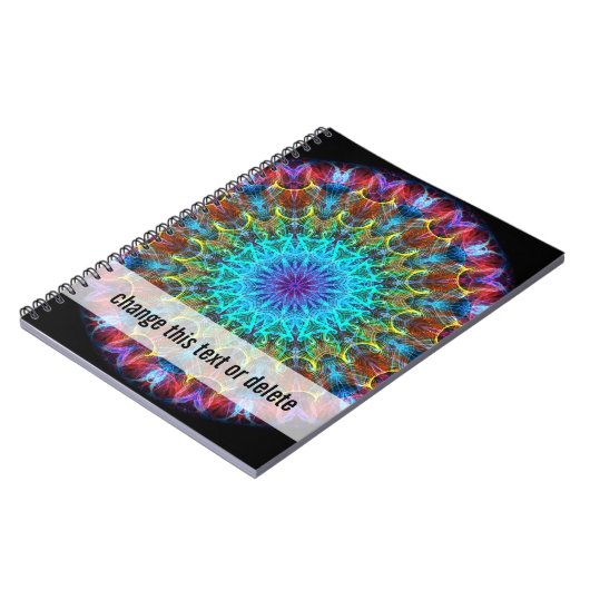 引き込み万華鏡のように千変万化するパターン ノートブック (左側)