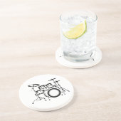 "引くドラム" コースター (側面)