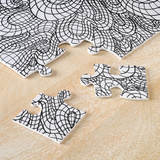 引くパズル ジグソーパズル (側面)