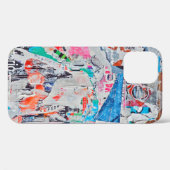 引っかき広告のテクスチャ,背景,ポスター,アート Case-Mate iPhoneケース (裏面 (横))