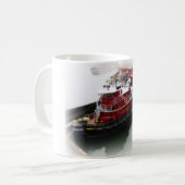 引っ張りのマグ コーヒーマグカップ (正面左)