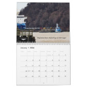 引っ張りを引くDannの海---"STEPHANIE DANN " カレンダー (1月 2026)