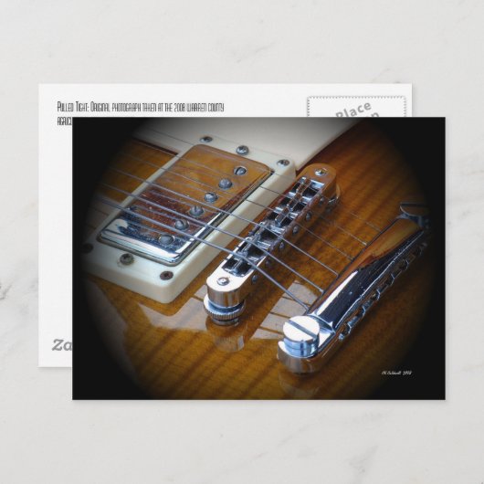 引っ張り詰めた ポストカード (正面/裏面)