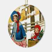 引っ張る セラミックオーナメント (左)