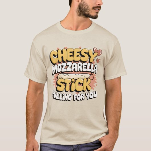 引っ張る Tシャツ (正面)