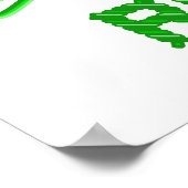 引っ張れ!ベクタークロチェットカエル ポスター (角)