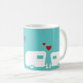 引っ掛かりたいと思って下さいか。 カスタマイズ可能なキャンピングカーの再結集のマグ コーヒーマグカップ (正面右)