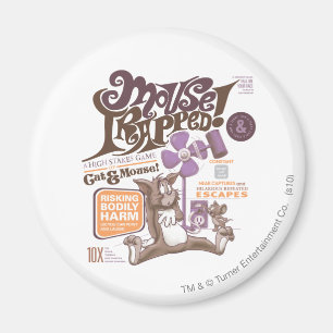 引っ掛かるトムとジェリーのマウス マグネット