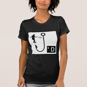 引っ掛かるレディーステニス Tシャツ