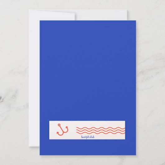 引っ掛かる 招待状 (裏面)