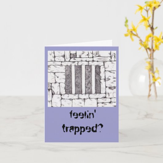 引っ掛かるfeelinか。 カード (黄色い花)