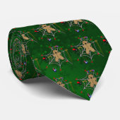 引っ掛けられたジンジャーブレッド ネクタイ (ロール)