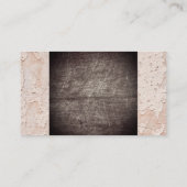 引っ掻いた背景 |壁テクスチグランジャ 名刺 (裏面)