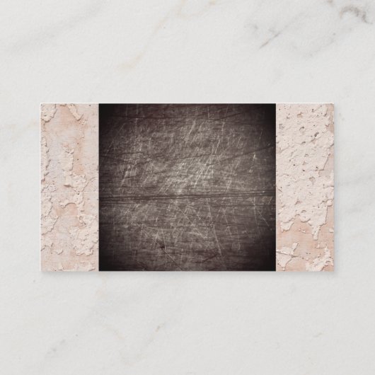 引っ掻いた背景 |壁テクスチグランジャ 名刺 (裏面)