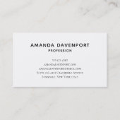 引っ掻き付きレインボーグラデーショグランジン抽象芸術 名刺 (裏面)