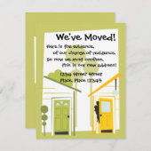 引っ越したぞ！ 案内状 (正面/裏面)