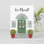 引っ越した!クリスマスホーム招待状 招待状 (スタンド正面)