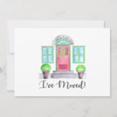 引っ越した!クリスマスホーム 招待状 (正面)