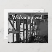 引っ越した!ハウスポストカードを破壊 案内ポストカード (正面/裏面)