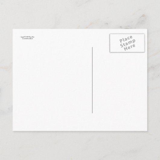 引っ越した! 案内ポストカード (裏面)