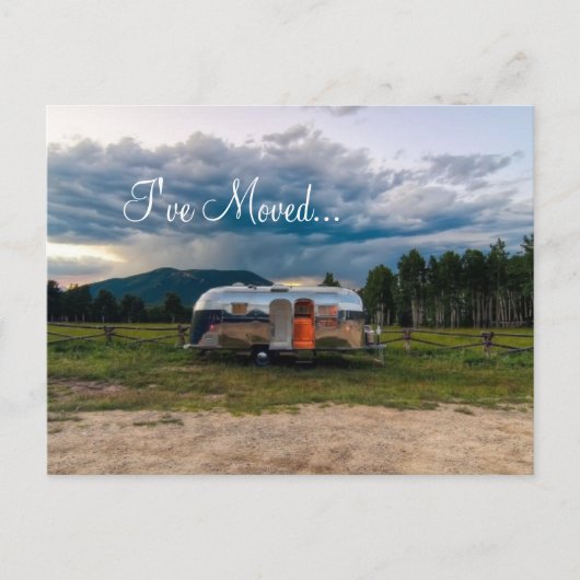 引っ越した… 案内ポストカード (正面)