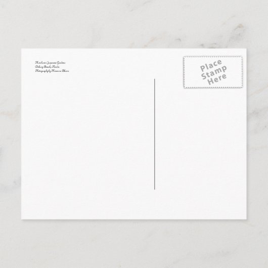 引っ越した! 案内ポストカード (裏面)