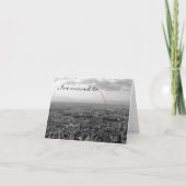 引っ越した… 案内状 (正面)