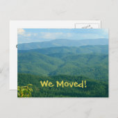 引っ越した！Lushの転が山々のアドレス変更 案内ポストカード (正面/裏面)