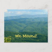引っ越した！Lushの転が山々のアドレス変更 案内ポストカード (正面)