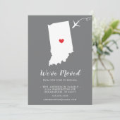 引っ越しのお知らせ |州インディアナ 招待状 (スタンド正面)