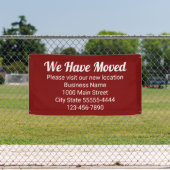 引っ越しのお越し先はDk Red 横断幕 (インサイチュ)