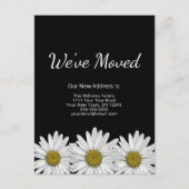 引っ越しましたお洒落デイズニューホームブラック 案内ポストカード (正面)