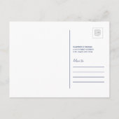 引っ越しましたからアリゾナ インビテーションポストカード (裏面)