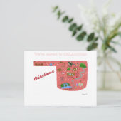 引っ越しましたからオクラホマポストカード 案内ポストカード (スタンド正面)