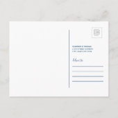 引っ越しましたからオハイオ インビテーションポストカード (裏面)