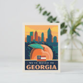 引っ越しましたからグルジア インビテーションポストカード (スタンド正面)