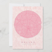 引っ越しましたからダラスへの移行発表 招待状 (正面)