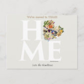 引っ越しましたからテキサス州はがき 案内ポストカード (正面)