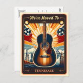 引っ越しましたからテネシー |ヴィンテージはがき ポストカード (正面/裏面)