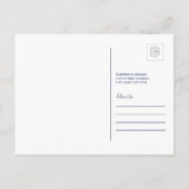 引っ越しましたからミネソタ インビテーションポストカード (裏面)