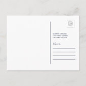 引っ越しましたからワイオミング インビテーションポストカード (裏面)