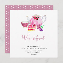 引っ越しましたかわいい水の色ティーセットシンプルシック