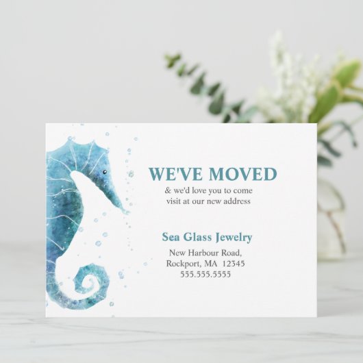 引っ越しましたかわいい海馬の動き発表 案内状 (スタンド正面)