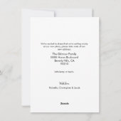 引っ越しましたと新しいホームファミリーハウスの写真 シーズンカード (裏面)