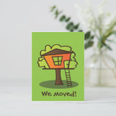 引っ越しましたに! 案内ポストカード (スタンド正面)